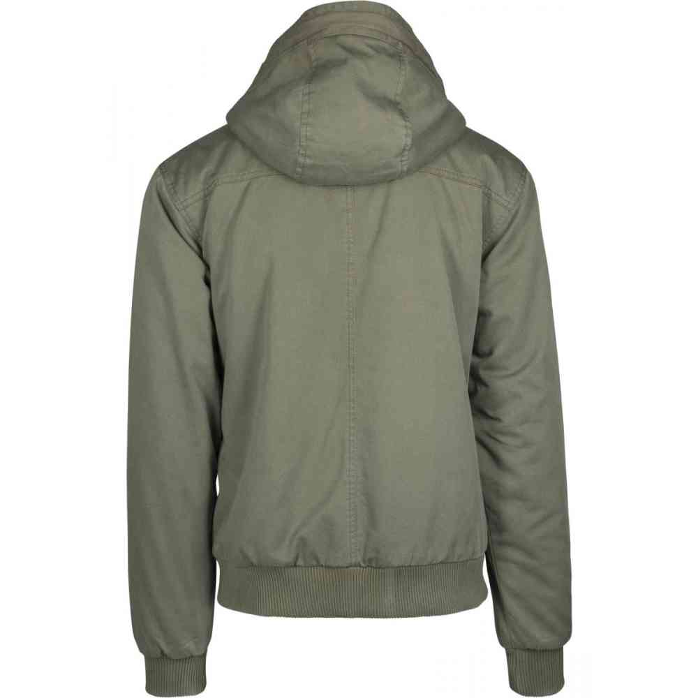 Urban Classics - Hooded Cotton Winter coat - Green